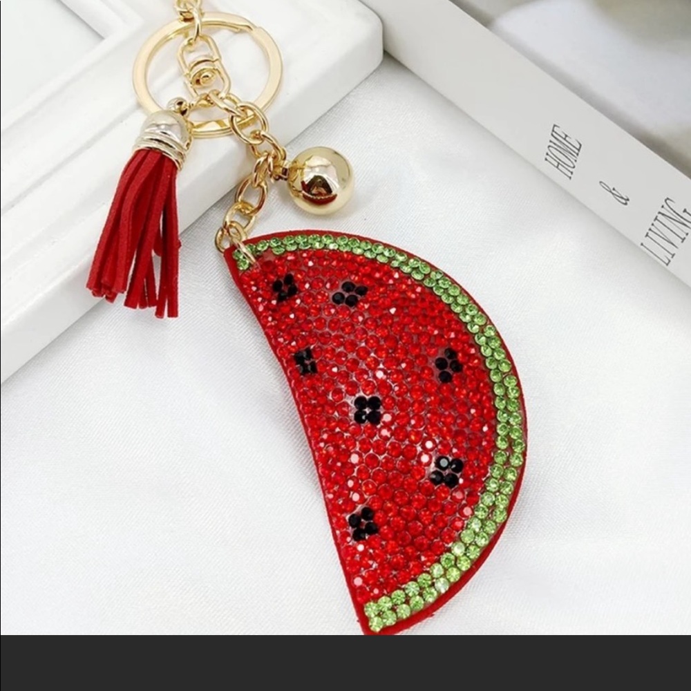 Watermelon charm for Purse or bkpack
